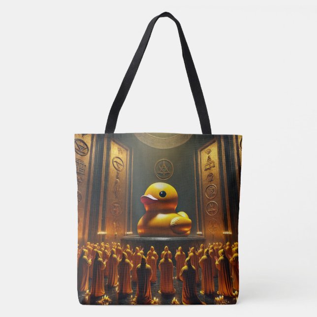 Bolsa Tote Cult de Borracha Ducky (Frente)