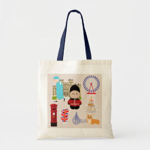 Bolsa Tote Cultura Fofa do Reino Unido