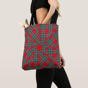 BOLSA TOTE CUMMMMING CLAN MODERN TARTAN