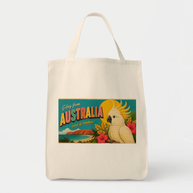 Bolsa Tote Cumprimentos da rocha Ayers, Austrália (Frente)