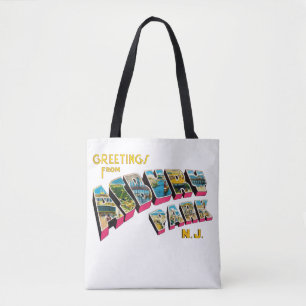 Bolsa Tote Cumprimentos do parque New-jersey de Asbury
