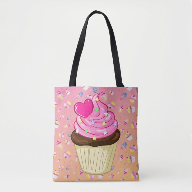 Bolsa Tote Cupcake (Frente)