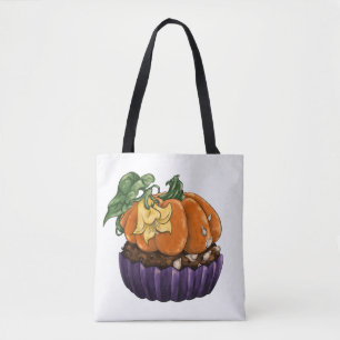 Bolsa Tote Cupcake de abóbora