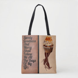 Bolsa Tote Cupcake de chocolate Lady-Salm 23:6d