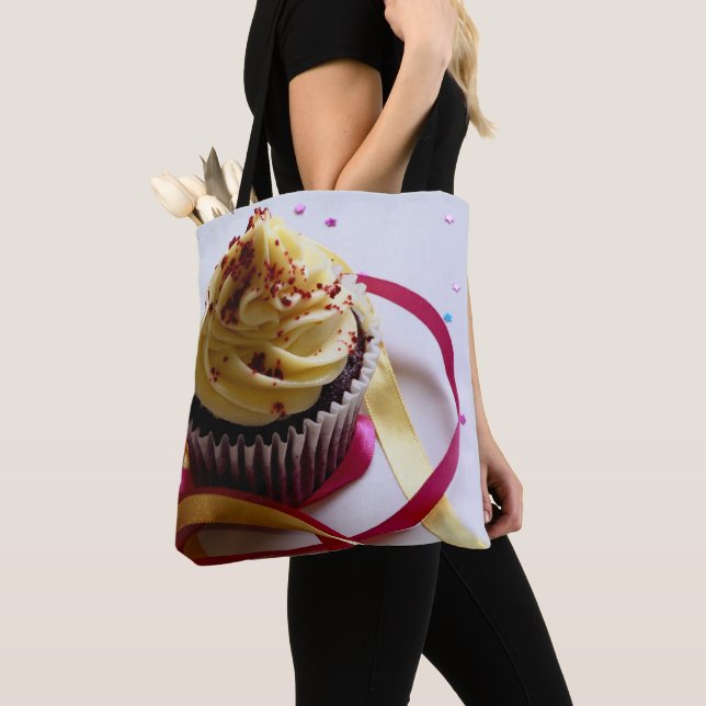 Bolsa Tote cupcake personalizado (Close Up)