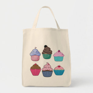 Bolsa Tote Cupcakes bonito