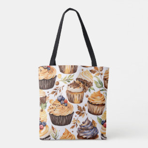 Bolsa Tote Cupcakes do Céu do Deserto
