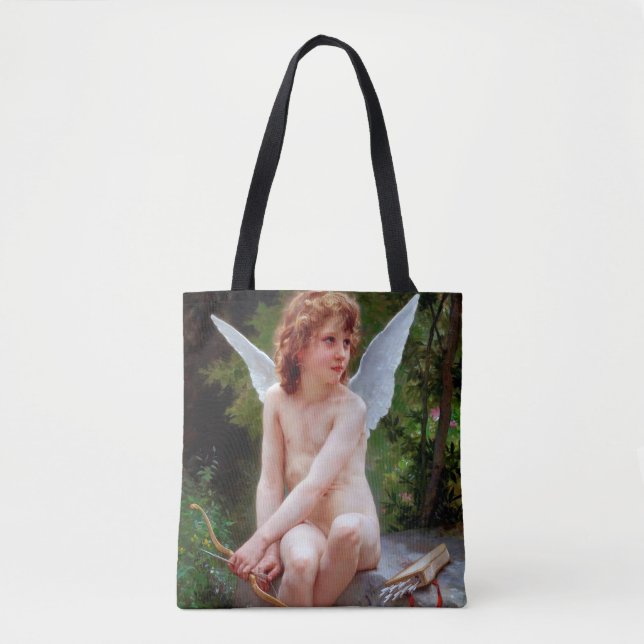 Bolsa Tote Cupido, Bouguereau (Frente)