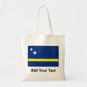 Bolsa Tote Curaçau - bandeira de Curacaoan