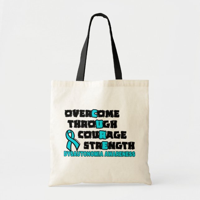Bolsa Tote CURE...Disautonomia (Frente)