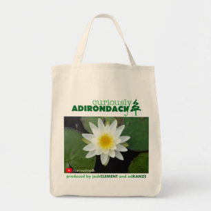 Bolsa Tote Curiosa sacola de Adirondack (lírio de água)