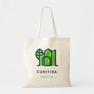 Bolsa Tote Curitiba Brasil Cidade Verde Sustentável Latino