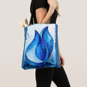 Bolsa Tote Curvas de índio restauradas