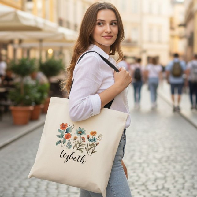 Bolsa Tote Custom bridesmaid tote bags. wedding tote bag (Criador carregado)