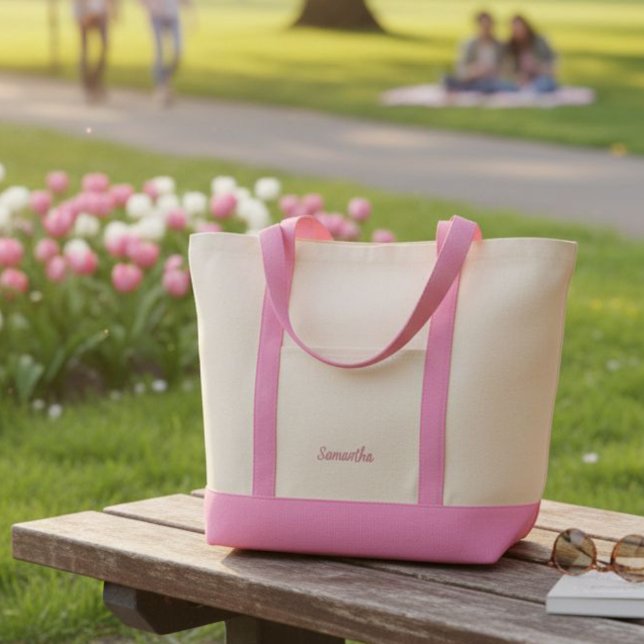 Bolsa Tote Custom Canvas Tote Bag, Personalised tote bag (Criador carregado)