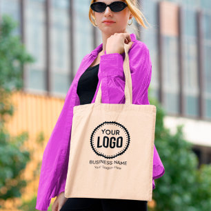 Bolsa Tote Custom Company Logo And Slogan With Promotional