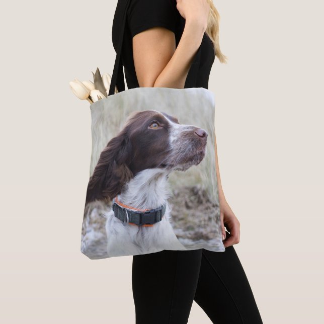 Bolsa Tote Custom Pet Photo 2 Sided  (Close Up)