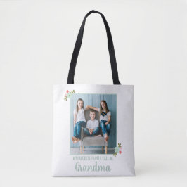 Bolsa Tote Custom Photo Grandma