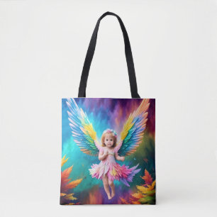 Bolsa Tote Cute Baby Angel Wings Art-38424