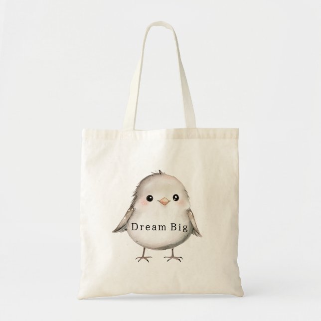 Bolsa Tote Cute Bird (Frente)