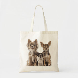 Bolsa Tote Cute Chihuahua Puppies