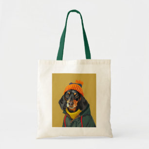 Bolsa Tote Cute Dachshund