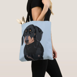 Bolsa Tote Cute Dachshund | Pet Sausy dog