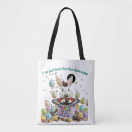 Bolsa Tote Cute Easter egg hunt
