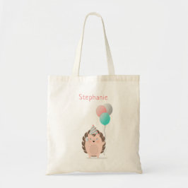 Bolsa Tote Cute Hedgehog Birthday