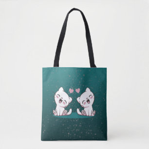 BOLSA TOTE CUTE KAWAII CAT
