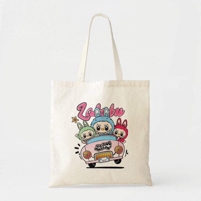 Bolsa Tote Cute Labubu (Frente)