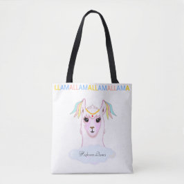 Bolsa Tote Cute Llama