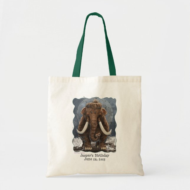Bolsa Tote Cute Mastodon (Frente)