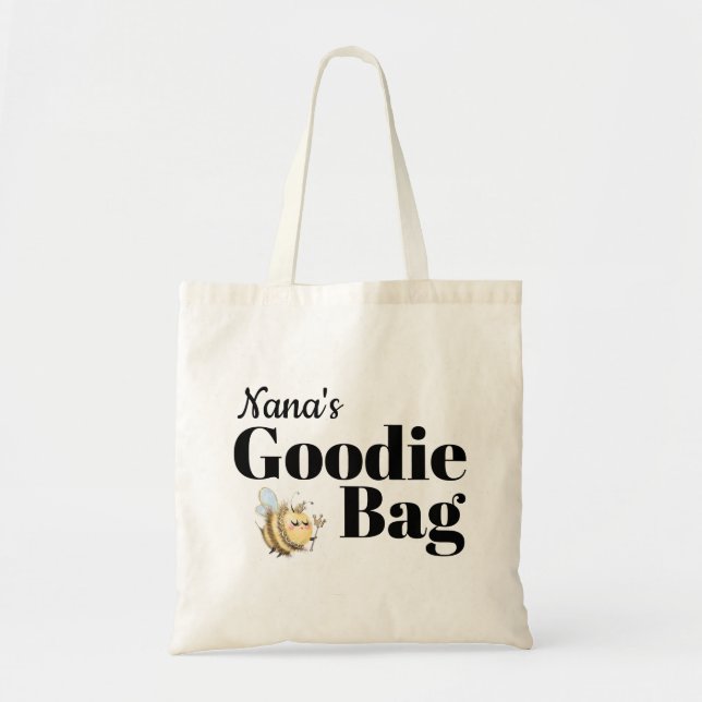 Bolsa Tote Cute Nana's Goodie Bag (Frente)