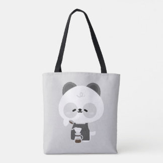 Bolsa Tote Cute Panda Barista