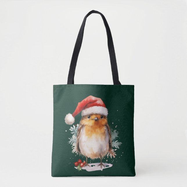 Bolsa Tote Cute Robin (Frente)