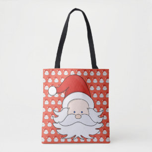 Bolsa Tote Cute Santa Claus