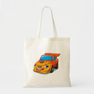 Bolsa Tote Cute sporte flame car Choose background color