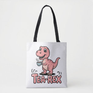 Bolsa Tote Cute Tea-Rex Dinossauro Rosa – Beba Feliz!