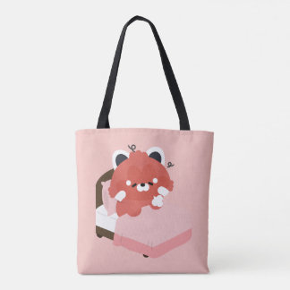 Bolsa Tote Cute Tired Red Panda