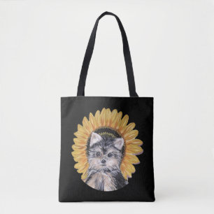 Bolsa Tote Cute Yorkshire Terrier Dog