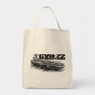Bolsa Tote CVN- 72 Abraham Lincoln Grocery Tote Bag
