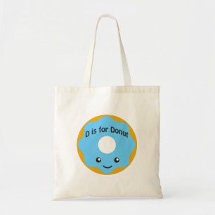 Bolsa Tote D delicioso é para a rosquinha