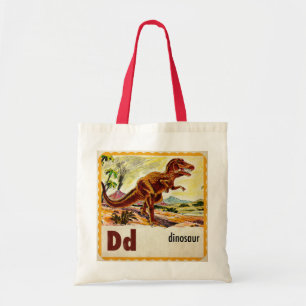 Bolsa Tote D é para Dinossauro