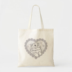 Bolsa tote da coleção Line Art Ritual 