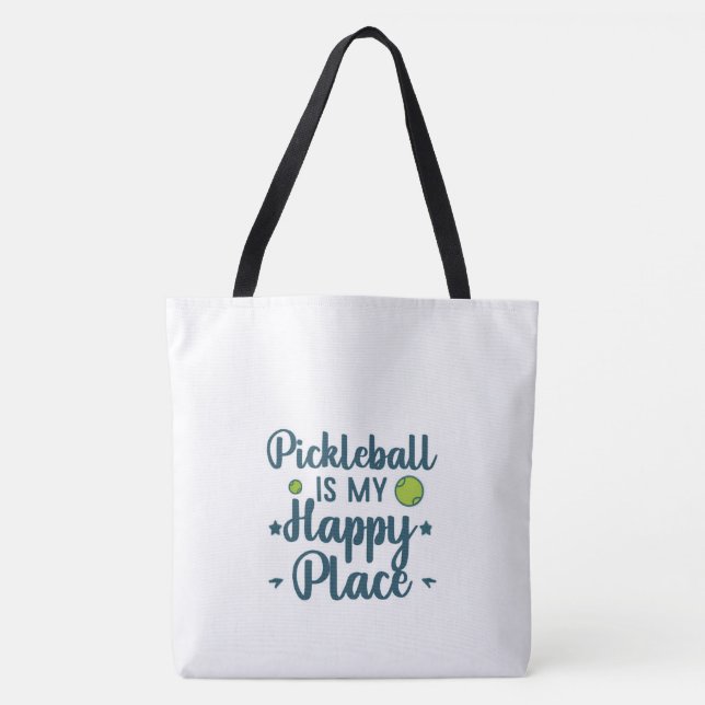 Bolsa Tote da Equipe de Pickleball – Bolsa de Ombr (Frente)