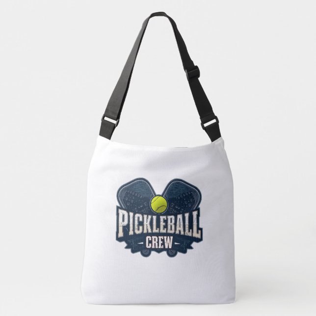 Bolsa Tote da Equipe de Pickleball – Para ombros d (Frente)