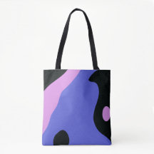 Bolsa Tote da Moda | Aura Black por AdzSpirit
