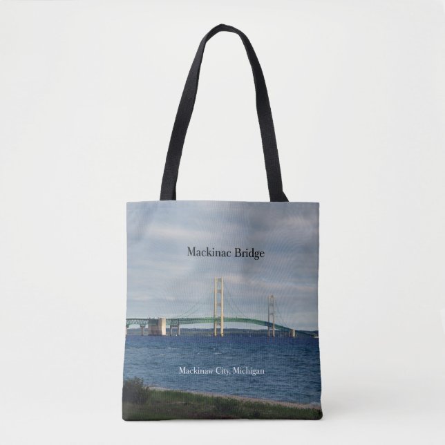 Bolsa tote da Ponte Mackinac (Frente)