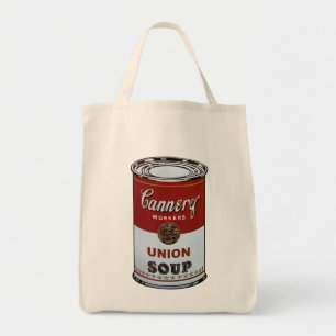 Bolsa Tote © da sopa da união da fábrica de conservas de